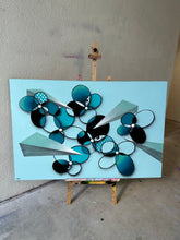 Load image into Gallery viewer, Blue Introspective  59&quot;x 39&quot;